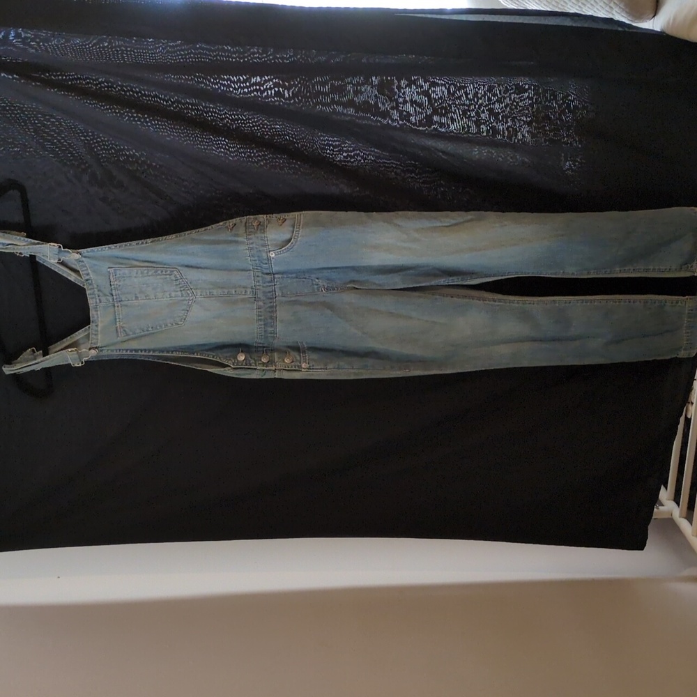 Light Blue Denim Overalls